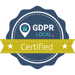 GDPR Certified, Monitored by GDPR Local