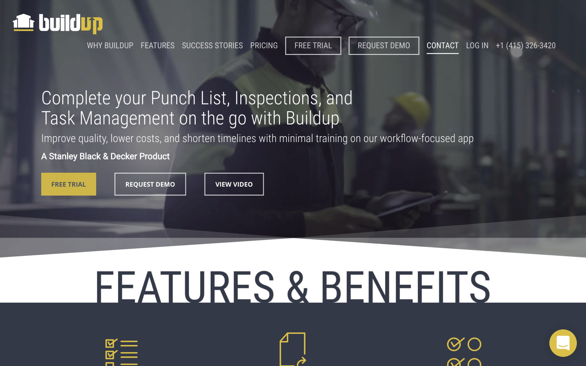 Buildup Homepage