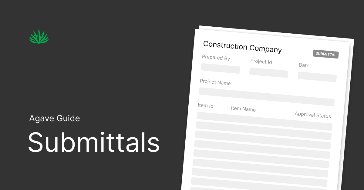 Construction 101 for Software Engineers: Submittals