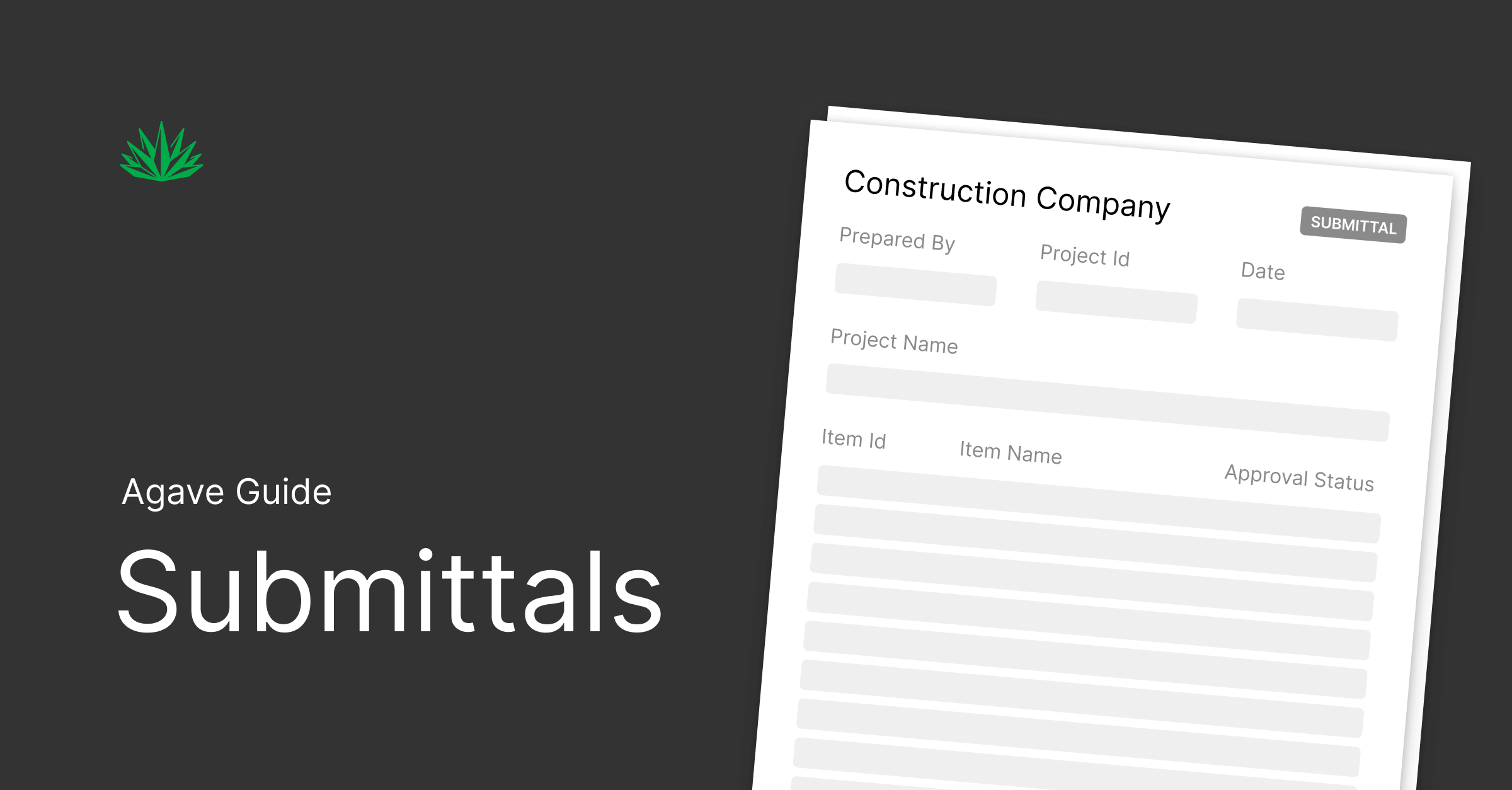 Submittals