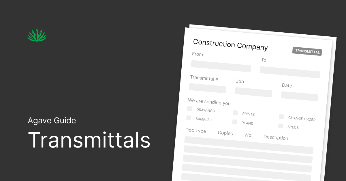 Construction 101 for Software Engineers: Transmittals